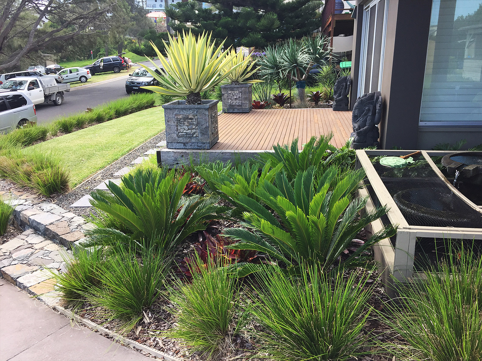 Landscape Design and Construction Gerroa by Bamboo South Coast